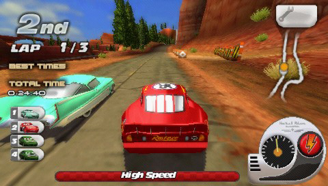 Cars Race-O-Rama screenshot 3 for PSP